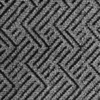 Triathlon Performance Entrance Mats, Wiper/Scraper, 6' x 10' x 7/16", Charcoal Pryde Industrial Inc.