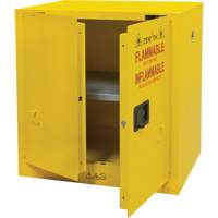 Flammable Storage Cabinet, 22 gal., 2 Door, 35" W x 35" H x 22" D Pryde Industrial Inc.