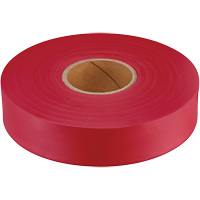 Empire Flagging Tape, 1" W x 600' L, Fluorescent Red Pryde Industrial Inc.