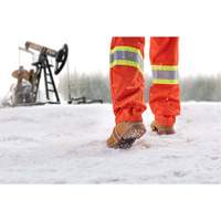 Crampons &agrave; glace mi-semelles intrins&egrave;ques, M&eacute;lange de polym&egrave;re, Traction Crampon, Taille unique Pryde Industrial Inc.
