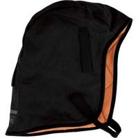 Coiffe d'hiver, Doublure en Poly-coton, Taille unique, Noir Pryde Industrial Inc.