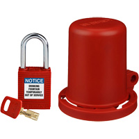 Trousse de housse de s&eacute;curit&eacute; pour fontaine, Ensemble Robinet &agrave; eau Pryde Industrial Inc.