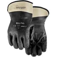 Gants Rig Pig, Taille unique, R&ecirc;vetement Nitrile/PVC, Enveloppe en Jersey Pryde Industrial Inc.