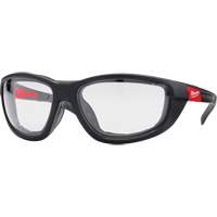 Performance Safety Glasses with Gaskets, Clear Lens, Anti-Fog/Anti-Scratch, ANSI Z87+/Meets/Exceeds CSA Z94.3 Pryde Industrial Inc.