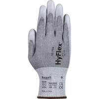 Gants r&eacute;sistants aux coupures 11-755  Hyflex, Taille 6, Calibre 18, Rev&ecirc;tement Polyur&eacute;thane, Enveloppe en Polyester/PEHP/Tungst&egrave;ne/Spandex, ASTM ANSI niveau A5/EN 388 niveau E Pryde Industrial Inc.