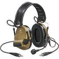 Peltor ComTac VI NIB Dual Lead Headset with Arc, Headband Style, 23 dB Pryde Industrial Inc.