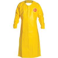 Tychem&reg; 2000 Extra-Long Long-Sleeved Apron, Polyethylene, 52" L x 28.5" W, Yellow Pryde Industrial Inc.