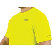 Workskin Lightweight High Visibility Shirt, Men's, Small, Yellow Pryde Industrial Inc.