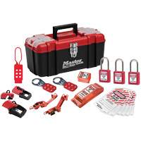 Trousse de cadenassage avec serrures en thermoplastique Zenex, Ensemble &eacute;lectrique, 20 composants compris Pryde Industrial Inc.