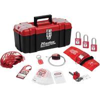 Trousse de cadenassage standard avec cadenas en thermoplastique Zenex, Ensemble Vanne, 13 composants compris Pryde Industrial Inc.