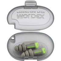 Bouchons d'oreilles r&eacute;utilisables Alphas, Sans cordon, Vrac - &eacute;tui en plastique, 27 dB NRR, Taille unique Pryde Industrial Inc.