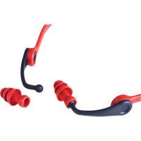 Replacement Banded Flanged Ear Plugs, 25 dB NRR, One-Size Pryde Industrial Inc.