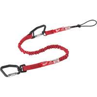 Quick-Connect Locking Tool Lanyard, Bungee, Carabiner/Loop Pryde Industrial Inc.