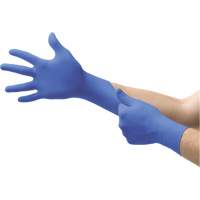 Gants Microflex N85, T-petit, Nitrile, 3,5 mils, Sans poudre, Bleu, Classe 2 Pryde Industrial Inc.
