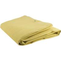 Acrylic Coated Fiberglass Blanket, 6' W x 6' L, Rated Up To 300 °F Pryde Industrial Inc.