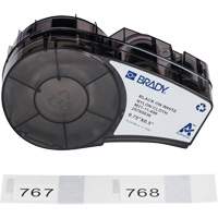Aggressive Adhesive Multi-Purpose Labels with Ribbon, Black Pryde Industrial Inc.