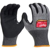 High-Dexterity Dipped Gloves, Size Small, 18 Gauge, Nitrile Coated, Nylon/Polyethylene/Tungsten Shell, ASTM ANSI Level A8/EN 388 Level F Pryde Industrial Inc.