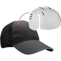 Skullerz 8946 Standard Baseball Cap with Bump Cap Insert, Black Pryde Industrial Inc.