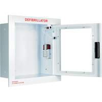 Grande armoire enti&egrave;rement encastr&eacute;e avec alarme, Zoll AED Plus/Zoll AED 3/Cardio-Science/Physio-Control Pour, Non m&eacute;dical Pryde Industrial Inc.