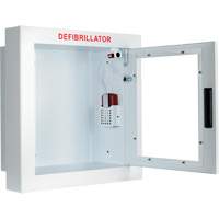 Grande armoire semi-encastr&eacute;e avec alarme, Zoll AED Plus/Zoll AED 3/Cardio-Science/Physio-Control Pour, Non m&eacute;dical Pryde Industrial Inc.