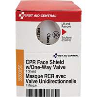 SmartCompliance&reg; Refill CPR Faceshield with One-Way Valve, Single Use Faceshield, Class 2 Pryde Industrial Inc.