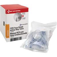 SmartCompliance&reg; Refill CPR Faceshield with One-Way Valve, Single Use Faceshield, Class 2 Pryde Industrial Inc.