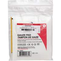 SmartCompliance&reg; Refill Gauze, Pad, 4" L x 4" W, Sterile, Medical Device Class 1 Pryde Industrial Inc.