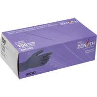 Gants jetables de calibre m&eacute;dical, T-Grand, Nitrile, 6 mils, Sans poudre, Noir, Classe 2 Pryde Industrial Inc.