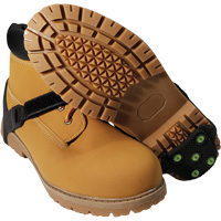 Dispositif de traction de talon Icetred, Caoutchouc/Carbure de tungst&egrave;ne, Traction Crampon, Taille unique Pryde Industrial Inc.