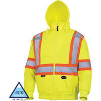 6925 Hoodie, X-Small, High Visibility Yellow Pryde Industrial Inc.