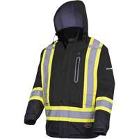 5409 Veste imperm&eacute;able &agrave; isolation thermique, Hommes, Petit, Noir Pryde Industrial Inc.