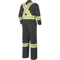 7702BKT FR-Tech&reg; Arc-Rated Coverall, Size 40 (Tall), Black, 10 cal/cm² Pryde Industrial Inc.