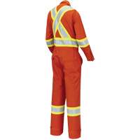 7702W FR-Tech&reg; Women's FR/Arc-Rated Coveralls, Size X-Small, High Visibility Orange, 10 cal/cm² Pryde Industrial Inc.