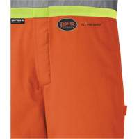 5534A Flame-Resistant Quilted Safety Overalls, Small, Orange Pryde Industrial Inc.