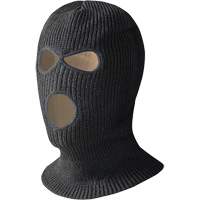 5560A Cagoule doubl&eacute;e &agrave; trois trous, Noir Pryde Industrial Inc.