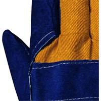 630 Gants d'appareilleur isol&eacute;s bleus, Taille unique, Paume en Cuir de vache refendu, Doublure en Boa Pryde Industrial Inc.