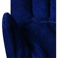 630 Gants d'appareilleur isol&eacute;s bleus, Taille unique, Paume en Cuir de vache refendu, Doublure en Boa Pryde Industrial Inc.