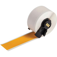 Multi-Purpose Label Tape, Vinyl, Yellow, 1" Width Pryde Industrial Inc.