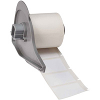 Harsh Environment Multi-Purpose Labels, Polyester, 1.5" L x 1" H, White Pryde Industrial Inc.