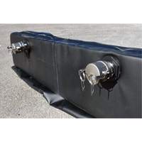 Ultra-Tanker Berm, 374 US gal. Capacity, 5' W x 10' L x 12" H, Foam Wall Pryde Industrial Inc.