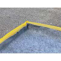 Small Ultra-Filter Pad, 0.8 US gal. Capacity, 2.5' W x 2' L x 3" H, Foam Wall Pryde Industrial Inc.