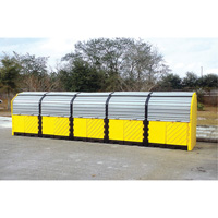 P20 Plus Ultra-Hard Top Spill Pallets&reg; without Drain, 312" L x 79" W x 62" H, 9000 lbs. Load Capacity Pryde Industrial Inc.