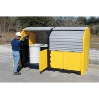 Extender Kit with Drain for Ultra-Hard Top Spill Pallets&reg;, 64" L x 79" W x 62" H, 9000 lbs. Load Capacity Pryde Industrial Inc.