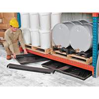 Ultra-Rack Containment Tray – plateau triple, 72" lo x 44" la x 2,8" h, Cap. de d&eacute;versement 24 gal. US Pryde Industrial Inc.