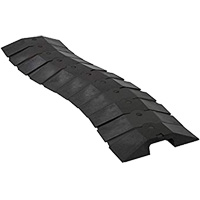 Medium Ultra-Sidewinder Cable Protection System&reg; with Endcaps, 33" x 9.8" x 1.4", 260 lbs. (0.13 tons) Pryde Industrial Inc.
