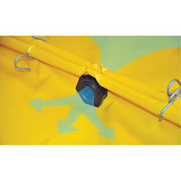 4-Drum Flexible Ultra-Spill Deck&reg; Bladder System, 110 US gal. Spill Capacity, 51" x 48" x 5" Pryde Industrial Inc.