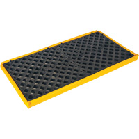 2-Drum Flexible Ultra-Spill Deck&reg;, 11 US gal. Spill Capacity, 48" x 24" x 2.5" Pryde Industrial Inc.