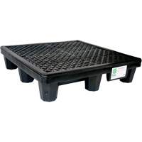 4-Drum Economy Ultra-Spill Pallet&reg;, 66 US gal. Spill Capacity, 53" x 53" x 11.8" Pryde Industrial Inc.
