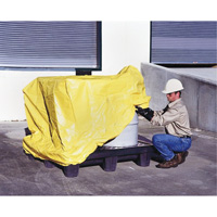 4-Drum Spill Pallet Pullover Cover Pryde Industrial Inc.