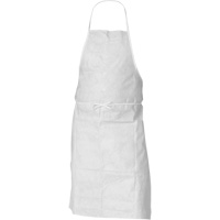 KleenGuard A10 Apron, Polyethylene, White, 28" W x 36" L Pryde Industrial Inc.